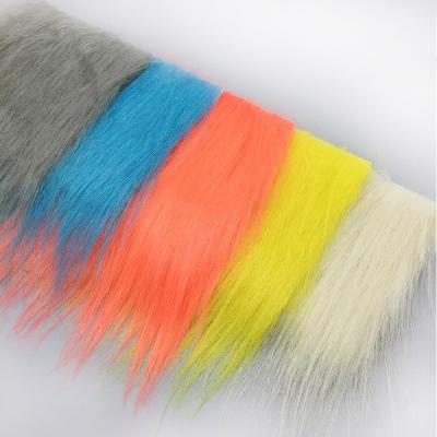 China Flame fly flame fly tying single fiber maker fly 15 colors 10cm length china fleece tying material flame fly material for sale