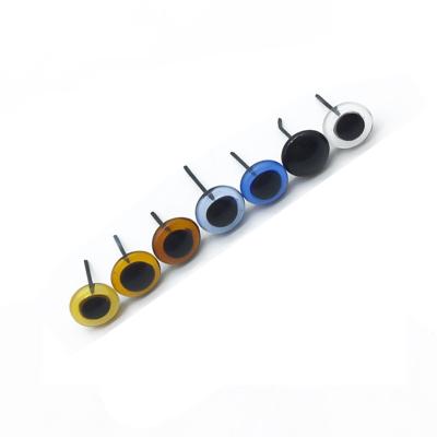 China Fsihing Tackles Fsihing Tackle OEM Package Multiple Types Fly 3D Fishing Eyes Combination Glass Free Eye On Wire For Fishing Lure Eye for sale