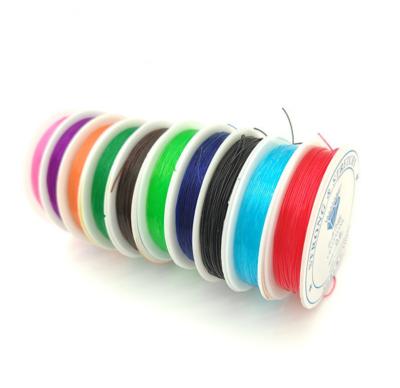 China 10 Colors Transparent Colorful Fly Tying Body Material For Nymphs Fly Tying Transparent Body Bobbin Line 0.5mm 0.6mm 0.7mm 0.8mm 1mm 0.5mm 0.6mm 0.7mm 0.8mm 1mm for sale