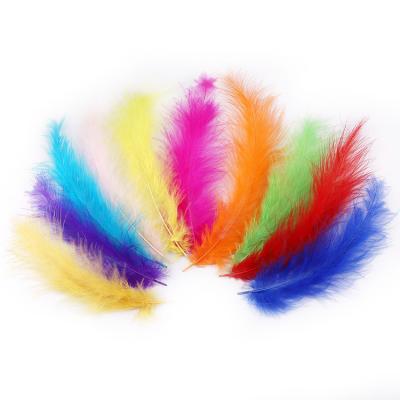 China Wholesale decoration 17 colors tuekey feathers 12cm length fly tying feathers for sale