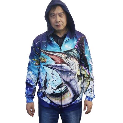 China anti-wrinkle Anti-wrinkle 27 designs fishing fish hoodie good quality cheap price ziplock hoodie custom design hoodie ziplock for sale