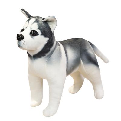 China Big Plush New Year Gift Realistic Dogs Plush Puppy Toys for sale