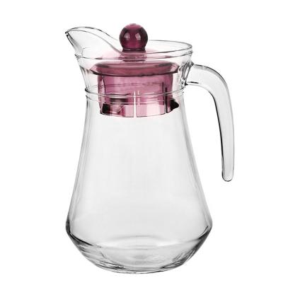 China Sustainable Hot Selling Borosilicate Glass Teapot Set With Removable Infuser for sale