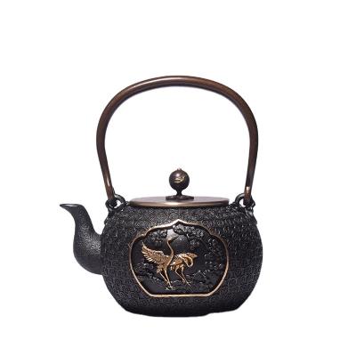 China Sustainable Gusheng Chinese StyleTea High End Kettle Durable Cast Iron Teapots for sale