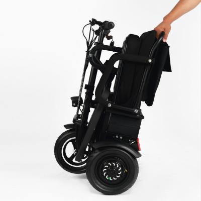 China Wholesale Luxury Top Automatic Travel Light Big 4 Wheels Folding Off Road Mobility Scooter for sale