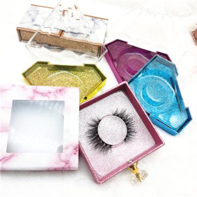 China High Quality Wholesale Price Natural And Comfortable Box Real Mink False Eyelashes With Custom Long Packing 3D 5D Eyelashes 16mm for sale