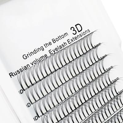 China Natural Short Rod Eyelash Extensions Russian Fans /Soft /Soft Volume 3d/4d/5d/6d Lashes Premade Lash C/D Loop Makeup for sale