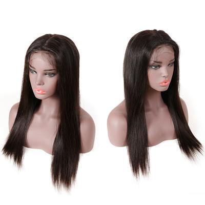 China Body Wave Virgin Human Hair Full Lace Wigs Straight Virgin Human Hair Lace Wigs Pre Plucked Natural Hairline Blonde for sale