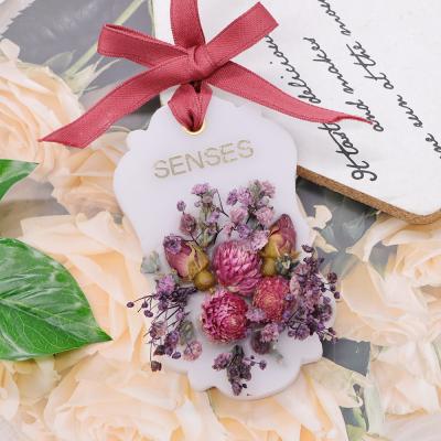 China Luxury scented private label gift box scented decor wax slice gift candle for sale