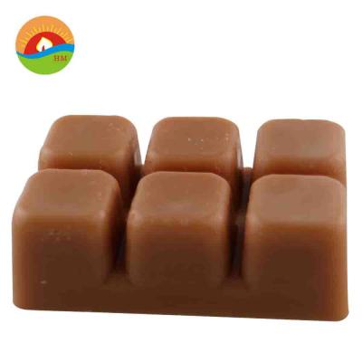 China Non-Drip Wholesale Square Pulse Scented Wax / Soy Chocolate Scented Candle Wax for sale