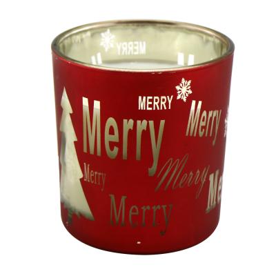 China Scented Votive Candle Glass Jar In The Wind Kerzen Candles for sale