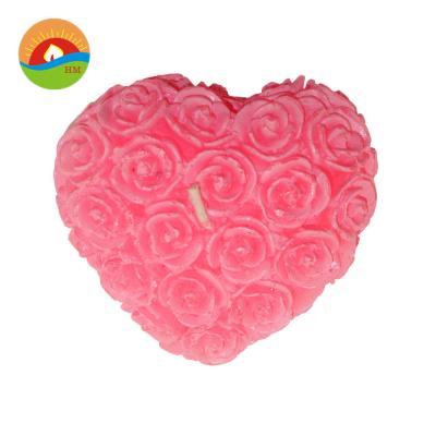 China Music Happy Birthday Art Candles Heart Shaped Wholesale for sale