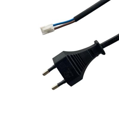 China COMPUTER European Standard Two Plug Three Plug Power Cord, End Product 8 Female, EU Power Cord for sale