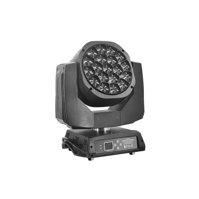 China Beam Guangzhou Led City Color Light 400W 19 PCS 4 IN1 RGBW Wash Led Moving Head Light For Bar Stage for sale