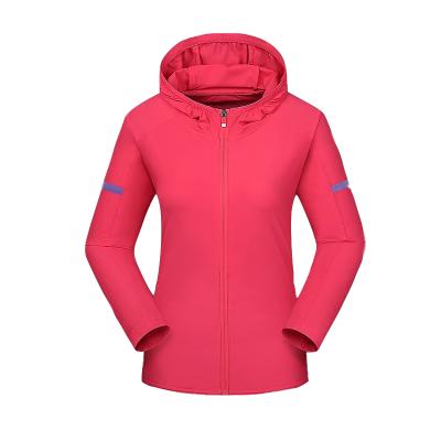 China 2020new style anti-shrink casual woman outdoor breathable nylon sports stretch coat for sale