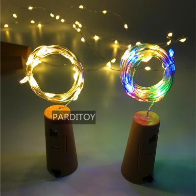 China PVC String/Copper Wire Copper Wire String Led Wine Bottle Light For Party And Event Decoration for sale