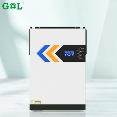 China Solar Power System Home On Grid 5.5Kw 48V Hybrid Parallel Function Mppt Inverter Charger Controller 100A Solar Inverters for sale