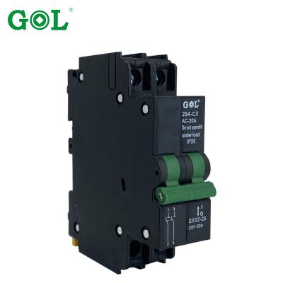 China Factory sales 2P AC 32A 50/60HZ 230/240V direct waterproof load isolator switch SAS2-16A for sale