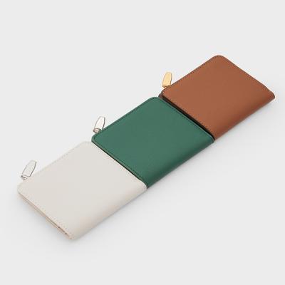 China Latest Fashion RFID Short Wallet Coin Wallet Card Ladies Short Wallets and Purses for sale