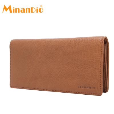 China Credit Card Holder RFID Blocking Women's 2021 Leather Zipper Purses Clutch Wallet Simple Soft PU Leather Slim Wallets for sale