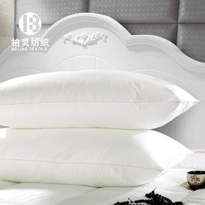 China Washable 5 Star Super Soft Luxury Cotton 233tc Hotel Microfiber Hotel Sleeping Pillow Pillow for sale