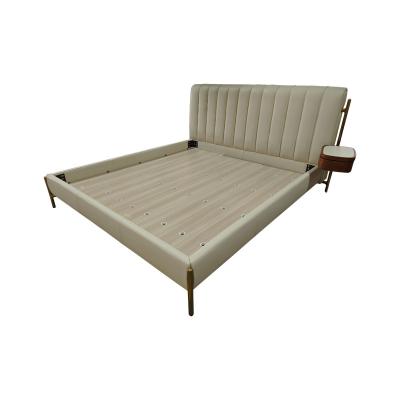 China Modern Manufacturer Supplier China Cheap High Quality Leather Bed Furniture Modern Design for sale