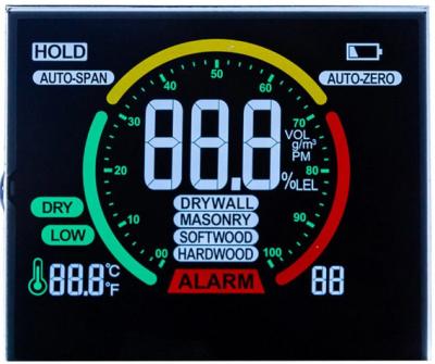 China Customized Big Negative LCD Display Automotive Central Control VA LCD Display for sale