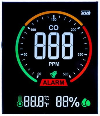 China Gas Detection Instrument LCD Meter Display zu verkaufen