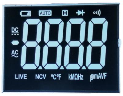 中国 12 O'Clock Full View Customized LCD Screen Negative VA LCD Display 販売のため