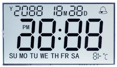 China SGS 6 O'Clock 7 Segment STN LCD-Display Berührungsbildschirm LCD-Display zu verkaufen