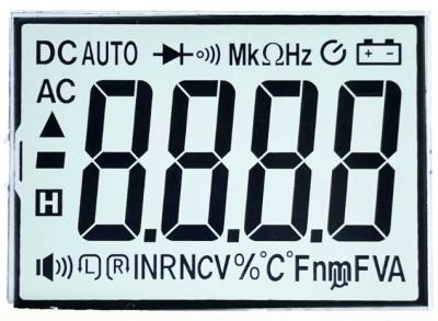 중국 Bias 1/3 Black And White LCD Display LCD Meter Display VDD 3V 판매용