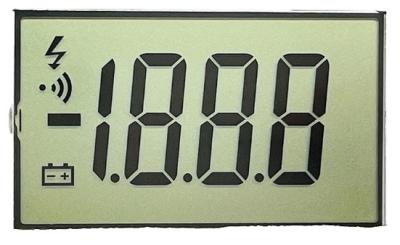 Κίνα Duty 1/1 Positive Reflective LCD Display 6 O′ Clock Segment TN LCD προς πώληση