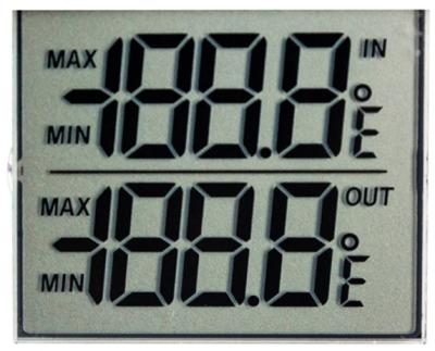 중국 Customized Positive Reflective Segment TN LCD Screen For Meter Display 판매용