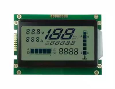 China HTN 7 Segmento Pulsar LCM Segmento LCD Modulo LCD Display Speedometer Relógio OLED Transparente à venda