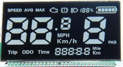 China 7 Segment LCD Display Instrumentation LCD Module BTN VA LCD Display Full View Automotive Instrument Panel Lcd zu verkaufen