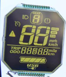 China 7 Segment LCD Display Instrumentation LCD Module FSTN LCD Display à venda