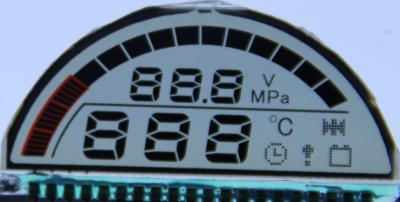 China angepasste Fahrzeuginstrument BTN LCD-Bildschirm 7-Segment-LCD-Bildschirm zu verkaufen