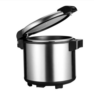 China High Quality 20L Commercial Large Capacity Utensils 60/80 Stainless Steel Food Heater Insulation 60 Cup Rice Rice Heater for sale