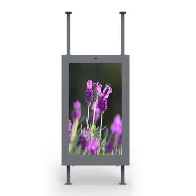 China 55 Inch Outdoor Digital Advertising LED Display Outdoor Wall Mount High Brightness Display Screen LCD Display for sale