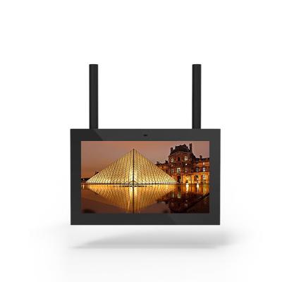 China 55 Inch High Brightness Outdoor Hanging LCD Display Screen LCD Monitor TV Screen Wall Mounted Screen for sale