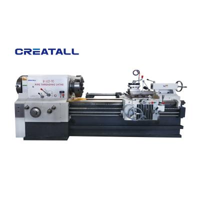 China Building Material Shops Pipe Threading Lathe Q1322-C Oil Industry Machine Lathe for sale