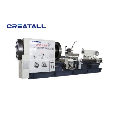 China Construction Material Shops Pipe Threading Lathe Q1343 Oil Industry Machine Lathe for sale