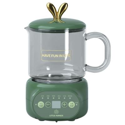 China Hotel Digital control glass kettle with tea infuser, multifunction health pot temperature setting glass kettle for sale