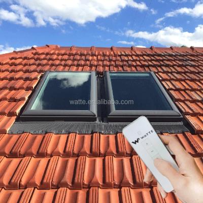 China guangzhou factory direct sale automatic skylight Outward Open Loft Skylight roof window skylight for sale