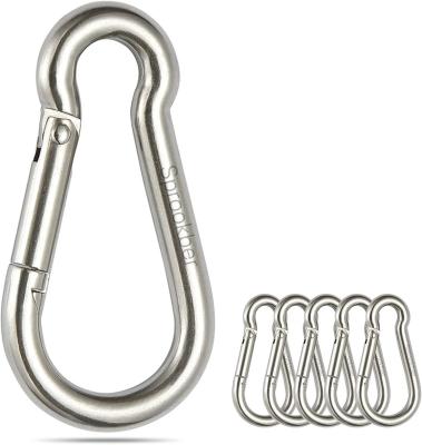 China Health Care Stainless Steel Spring Hook Snap Carabiner for sale