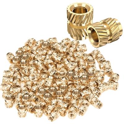 China Electric Brass Knurled Injection Molding Nut Insert for sale