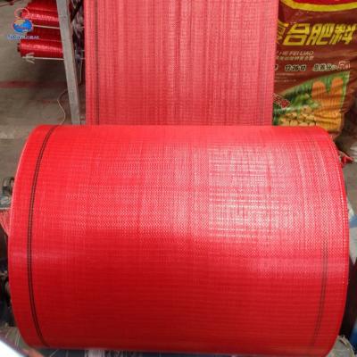 China Recyclable Tubular Raffia Woven Polypropylene PP Plastic PE Fabric for sale