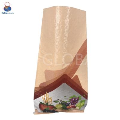 China 50 Kg Price Recyclable Plastic Supplier 25 Kg Clear PP Woven Bags for sale