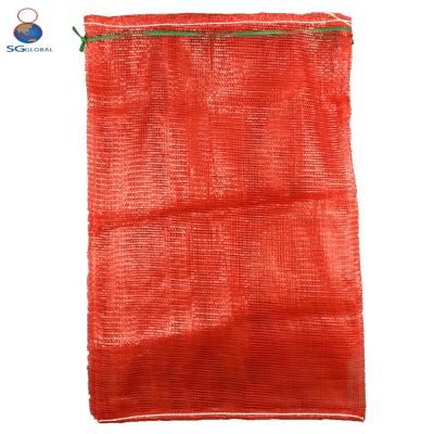 China China Factory Low Price Recyclable Empty Garlic Onion Storage Mesh Packing Bags for sale