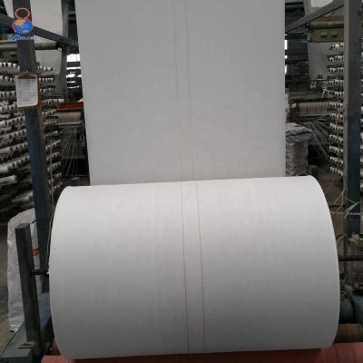 China Food Grade Polypropylene PP Woven To Roll One Time Used Jumbo Bag Cloth for sale